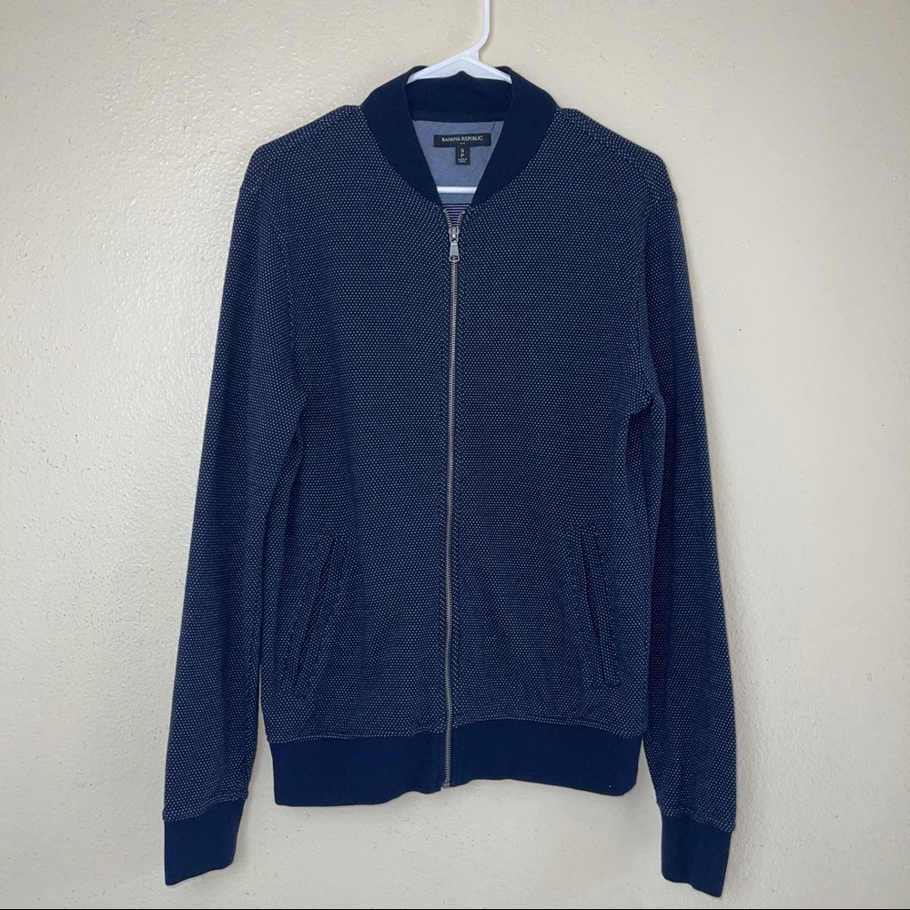 Banana Republic Printed Zip Jacket - Picture 3 of 9